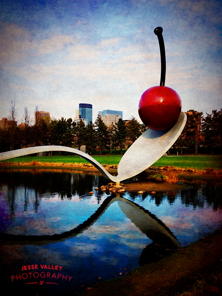 Spoon Bridge and Cherry at the Minneapolis Sculpture Garden